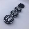 For 50MM For Alfa Romeo Giulietta GT 166147 156 Car Wheel Hub Logo Modification Wheel Hub Cover Decoration Mito Brera Giulia F1 Wer123