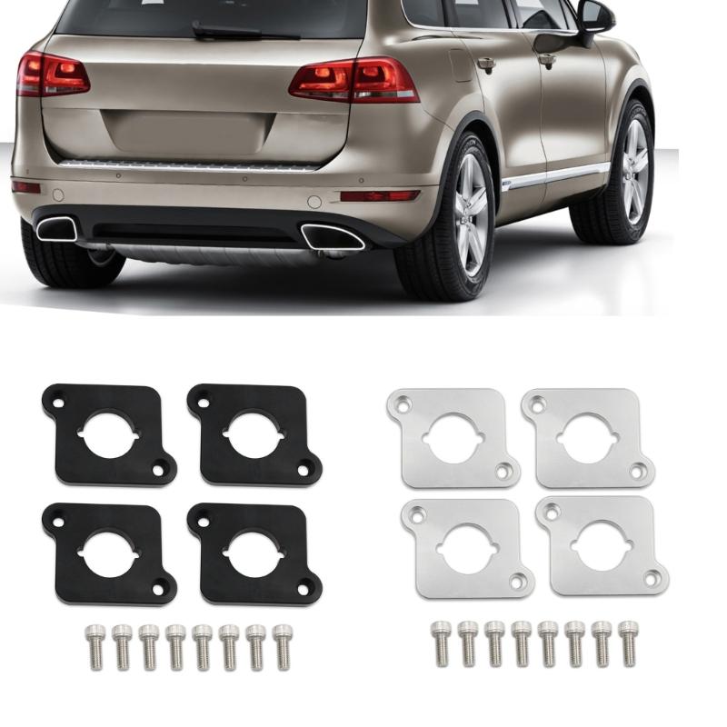Aluminum Coilpack Plates Coilpack Adapter Plates Spacer Billet with Bolts Universal Replacement Automotive Accessories