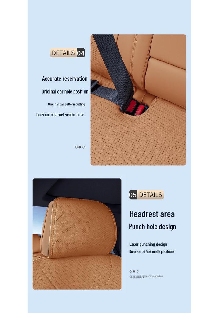 Full Coverage Seat Cushion for Mazda EZ6 - 4-Season Universal Fit Seat Cover for 25 Models