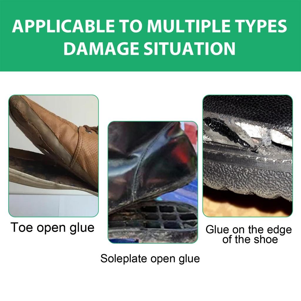 Professional Grade Quick Dry Shoe Repair Glue Extra Strong Waterproof Adhesive For Sneakers Leather Boots Emergency Shoe Fix Kit