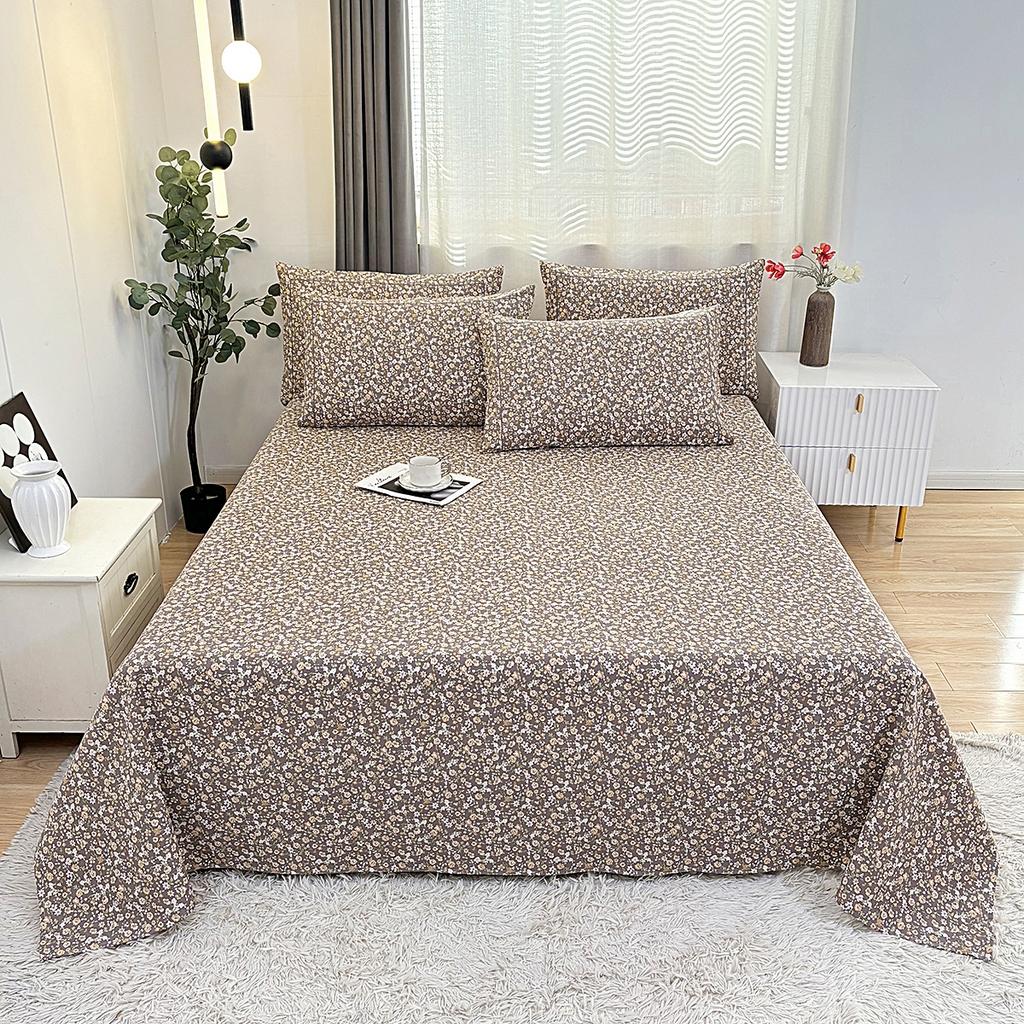 Haushalt doppelt verdickt altes grobes Tuch Bettlaken Einzelstück Baumwolle Steppdecke Laken Studentenwohnheim Einzelbett reine Baumwolle