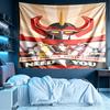 Mighty Morphin Power Rangers Print Tapestry, Lightweight Wall Hanging, for Bedroom, Dorm, Living Room, Home Art Decor - Birthday Christmas Gift for Fr