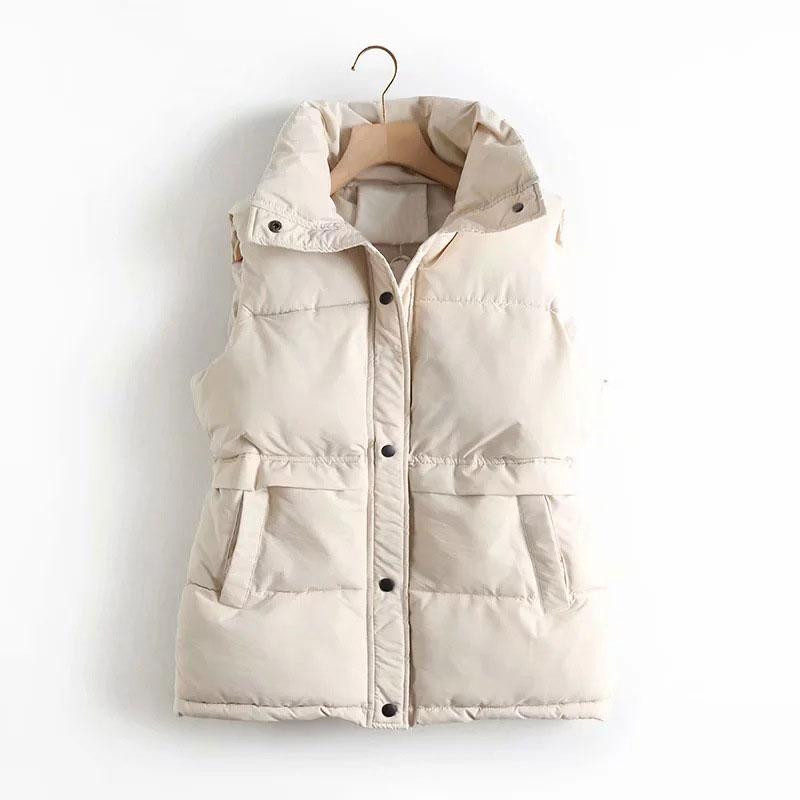 sleeveless parka jacket