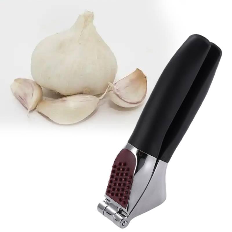 Grips Press Garlic Kitchen Tools Grip Handle Removable Press Plate Easy Clean