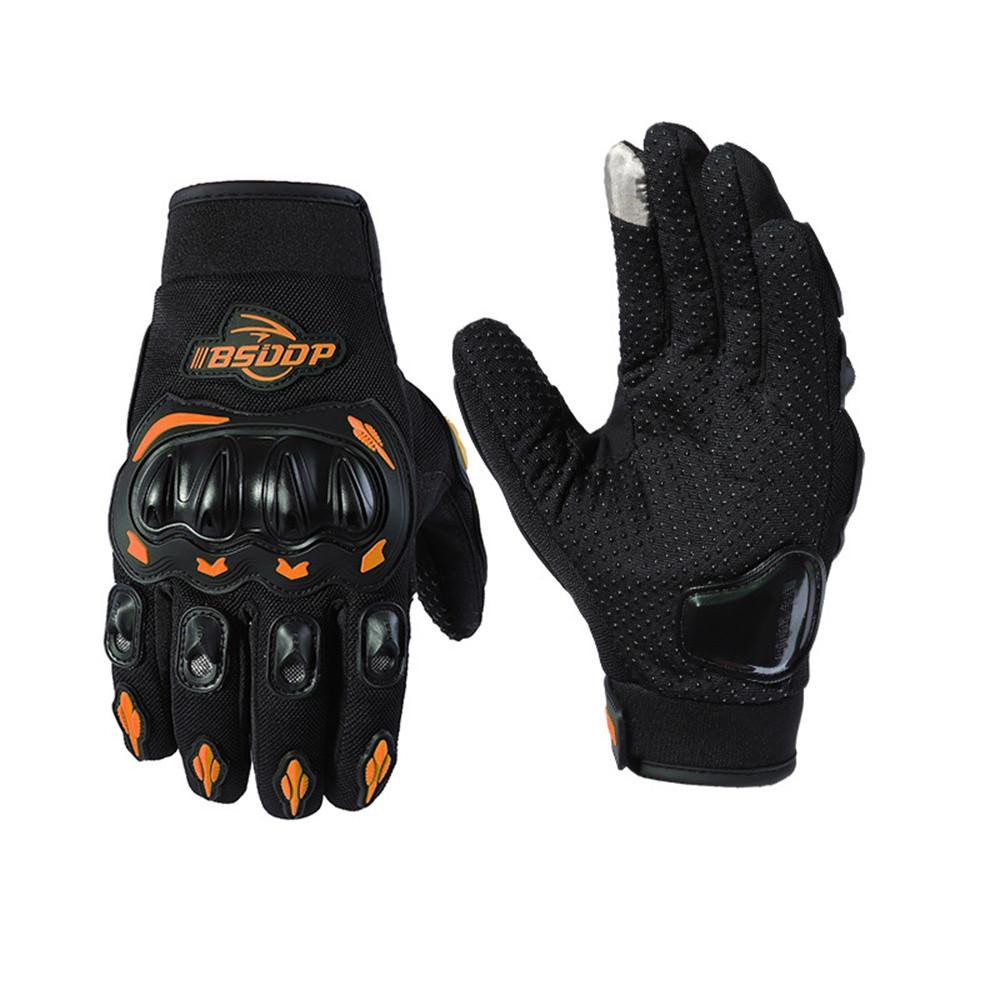 Sommer Motorsykkelhansker Pustende Full Finger Guantes Luvas Outdoor Sports Protection Vanntett Racing Riding