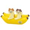 Japanese Zakka Girly Heart Banana Cat Business Card Holder - Cute Gift Ornament