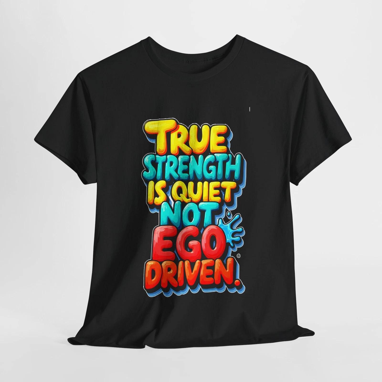 

True Strength Unisex Cotton Tee, Motivational Shirt, Gift for Him/Her, [...] 4XL