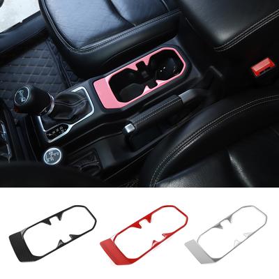 Car Front Drink Cup Holder Decoration Cover for Jeep Wrangler JL/Gladiator JT 2018 Up Interior Accessories