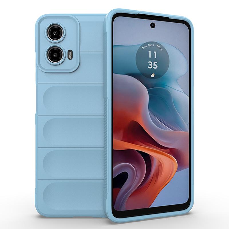 Dla Motorola Moto G32 G62 G73 G54 G84 G34 5G Tylna Pokrywa Etui na Telefon Miękki Silikon Odporny na Upadki Wstrząsoodporna Ochrona Funda Coque