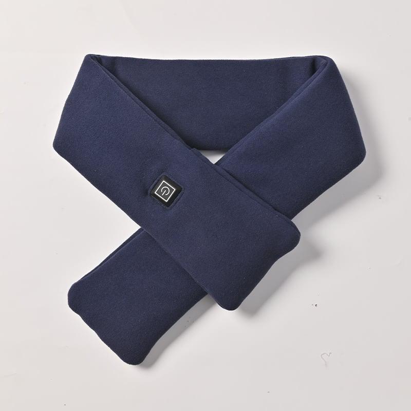 Unisex Winter Heated Scarf & Shoulder Pad - Smart Charging Neck Warmer