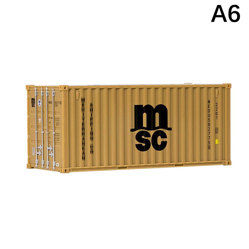 

1:30 Simulation Shipping Container Model Ornament Plastic Pen Holder Desktop Stationery Storage Box Business Card Organizer