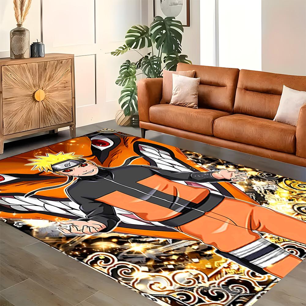 Naruto's Fire Mode for Living Room, Bedroom Rug, Study Room, Hallway Decoration, Perfect for Home Decoration or Holiday Gifts