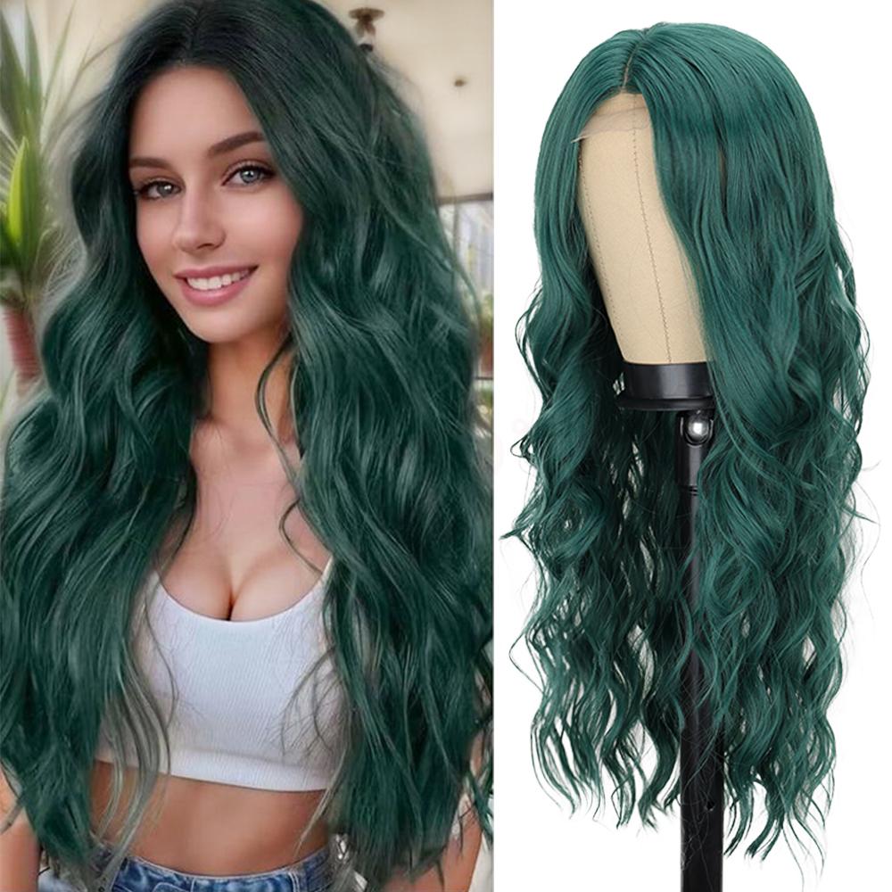 

LISI HAIR синтетический длинный волнистый парик для женщин 26 париков натуральный вид термостойкое волокно черный парик для ежедневного использования на вечеринках 65cm