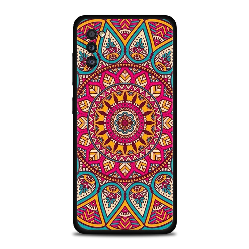 Mandala Chakra Yoga Shell For Samsung Galaxy A71 A52 A51 A91 A72 A42 A41 A32 A31 A21s A21 A12 A11 A02s Cover Soft Case TPU Caso