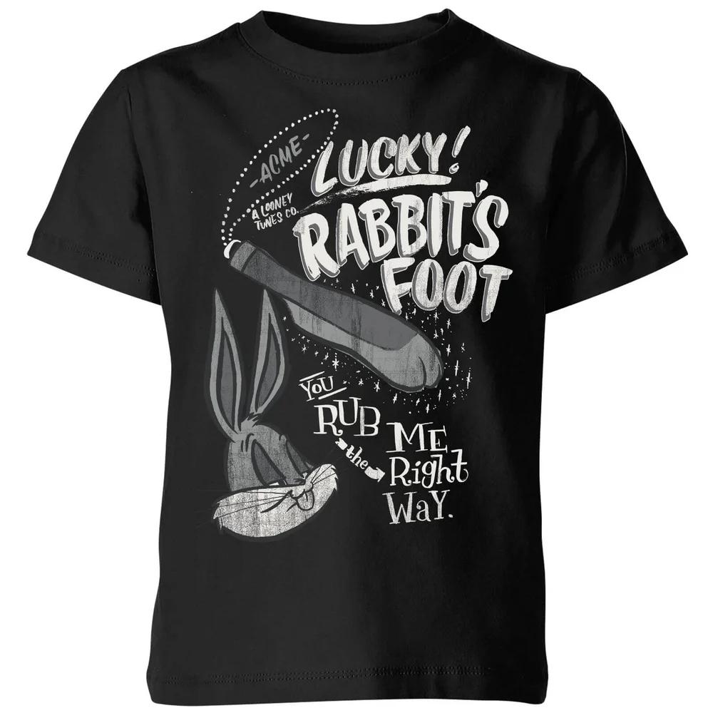 

Looney Tunes ACME Lucky Rabbits Foot Kids T-Shirt - Black - 3-4 Years 150