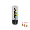 JDM Interior Car Racing Gear Stick Shifter Lever Clear Underwater Flower Design Crystal Resin Gear Shift Knob GReddy Real Flower