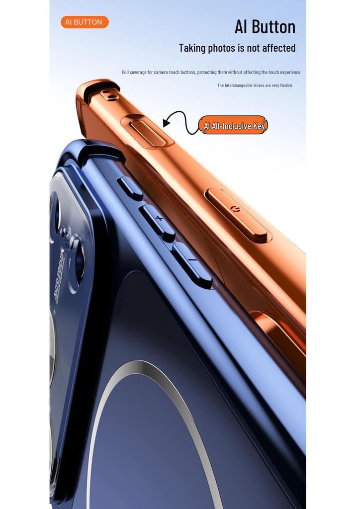 Instantly Transform Into Apple 17 Pro Max Magnetic Phone Case with Four-Corner Drop Protection for iPhone 16 and Matte AG Finish for iPhone 15