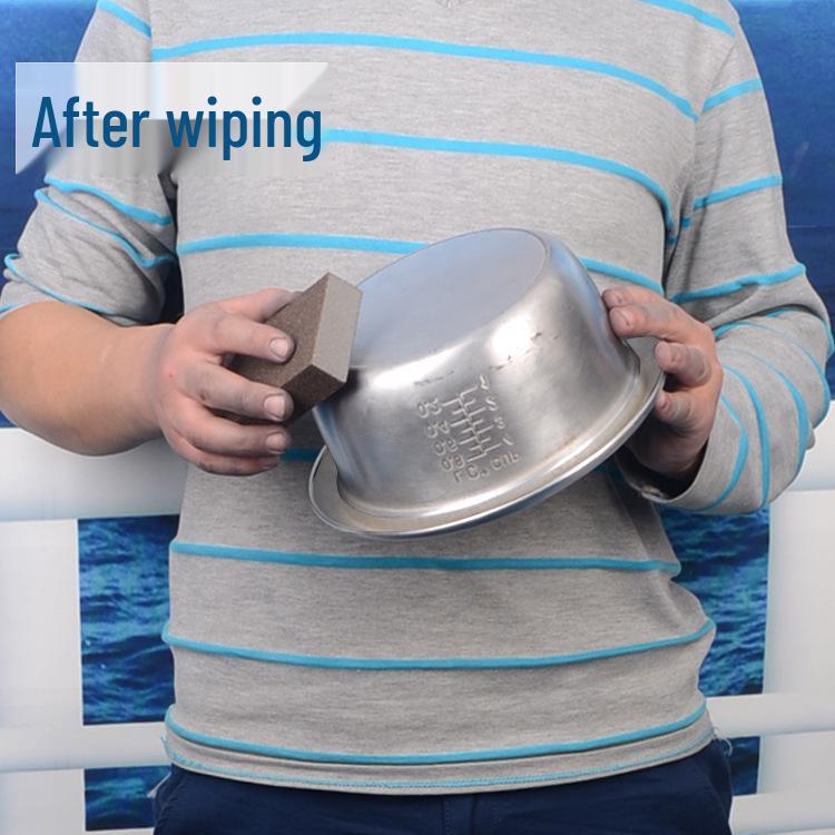 Magic Carborundum Sponge: Multi-Purpose Rust & Stain Remover for Kitchen Cleaning