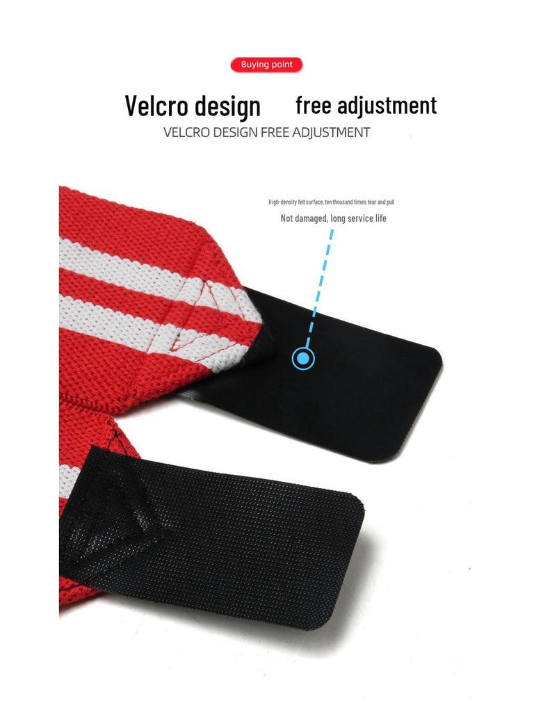 Strength Training Elastic Straps for Bench Press & Weightlifting - Men's Compression Hand Protection