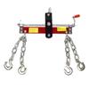 Engine Hoist Bracket with Chain Support Adjustable Load Leveler Crane Accessory for Garage and Workshop