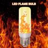 E27E26 LED Flame Light Bulb Novelty Simulation Flickering Flame Creative Christmas Lighting Atmosphere Lamp for Home Garden Bar