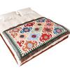 Bohemian Cotton Jacquard Throw Blanket and Bed Runner for Home or Hotel.