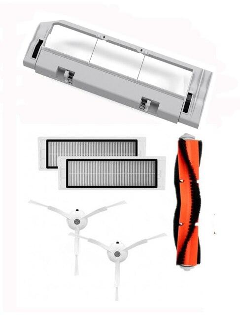 New Main Brush Washable Hepa Filter Side Brush Kit for Xiaomi Mi Vacuum 1st 1S Robot Roborock S50 S51 S55 S6 T60 T61 T65 Parts