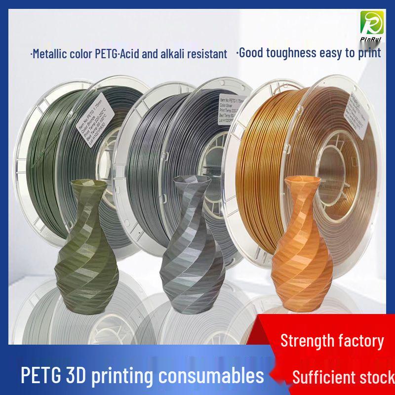Filament do drukarki 3D PINRUI PETG 1,75 mm, 1 kg, żywe kolory
