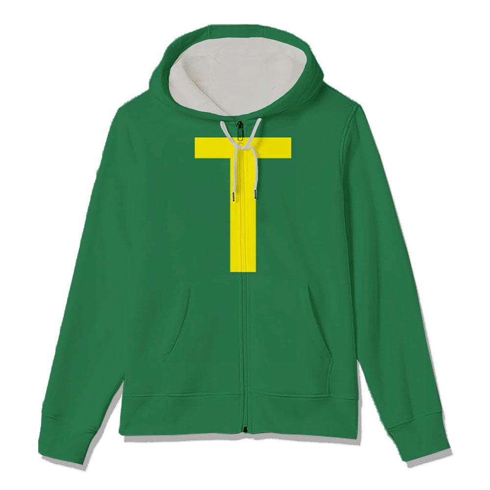 Alvin e i Chipmunks Felpa con Zip A S T Pile Invernale Manica Lunga con Cappuccio Felpe Stampa 3D Uomo Donna Pullover