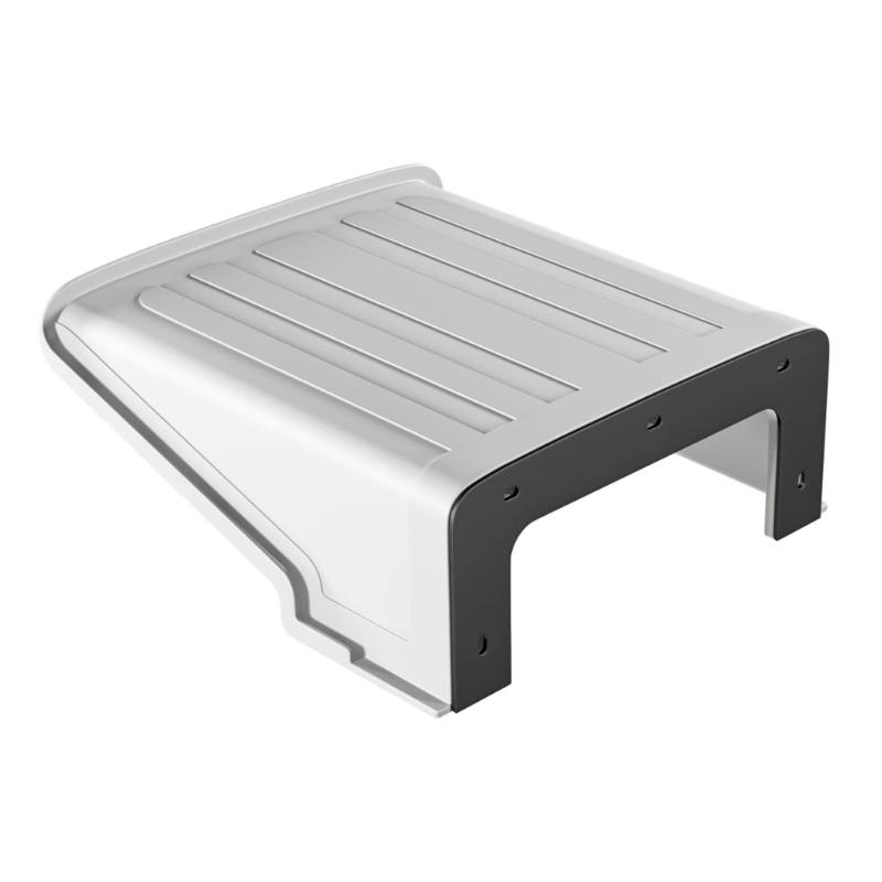 Plastic Security Camera Housing Dustproof Enclosure with Sunshade Designs Suitable for Enhances Monitoring Performances