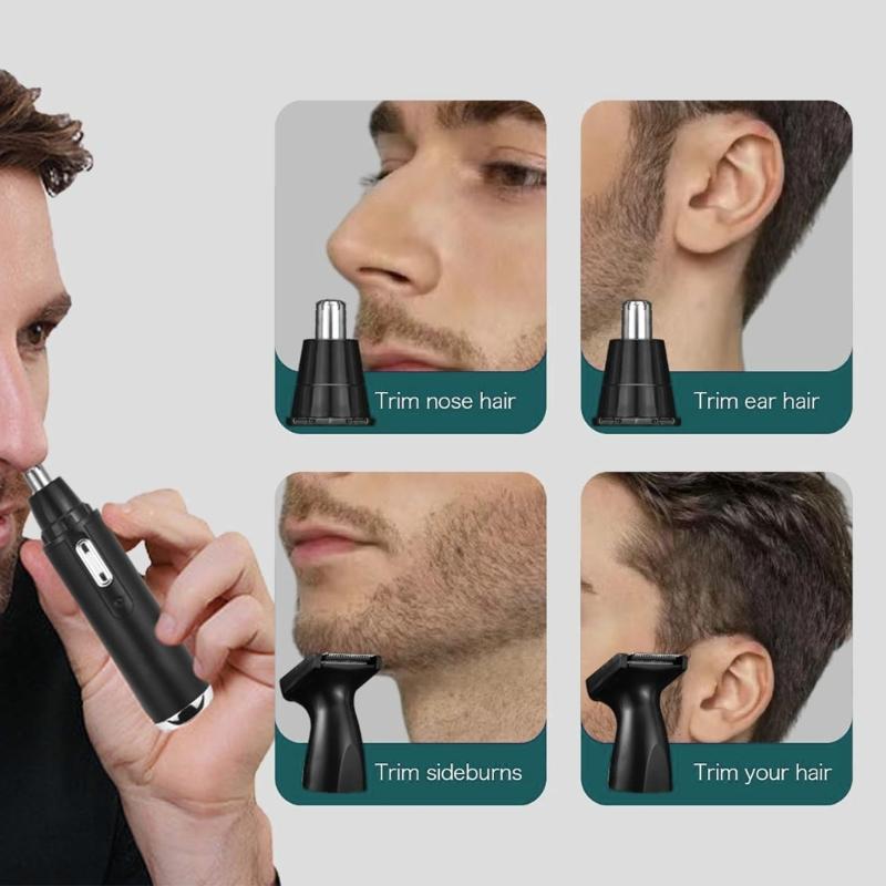 Nastavitelný odstraňovač chloupků na zádech s prodlužovací rukojetí 46 cm a otočnou hlavou o 180° pro hladké oholení