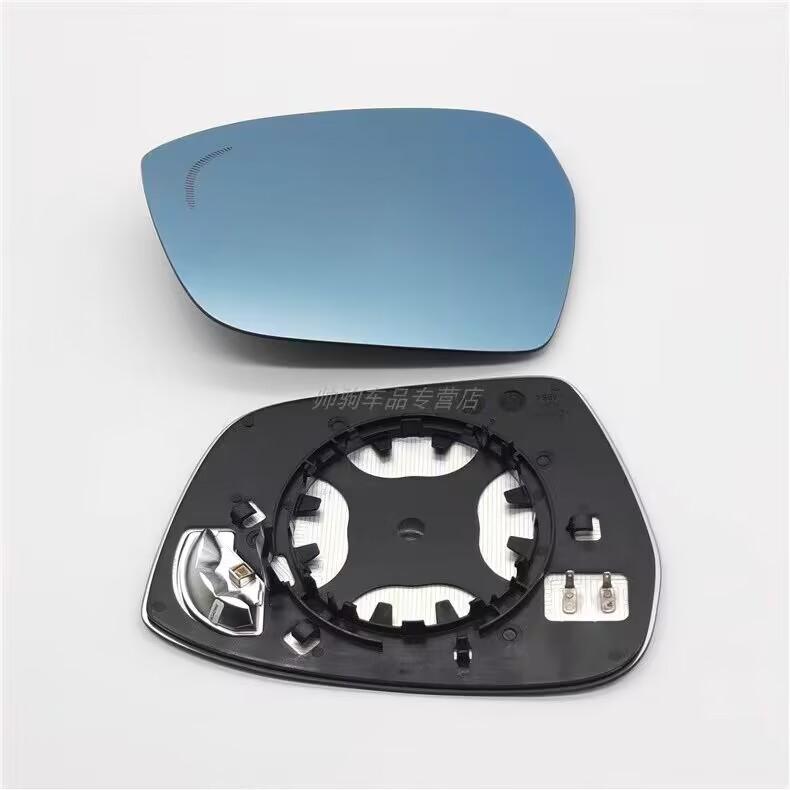 for Geely Coolray SX11 Proton X50 Side Mirror Blue and White Lens OEM Parts Rearview Mirror Lens With Bland Area Monitoring