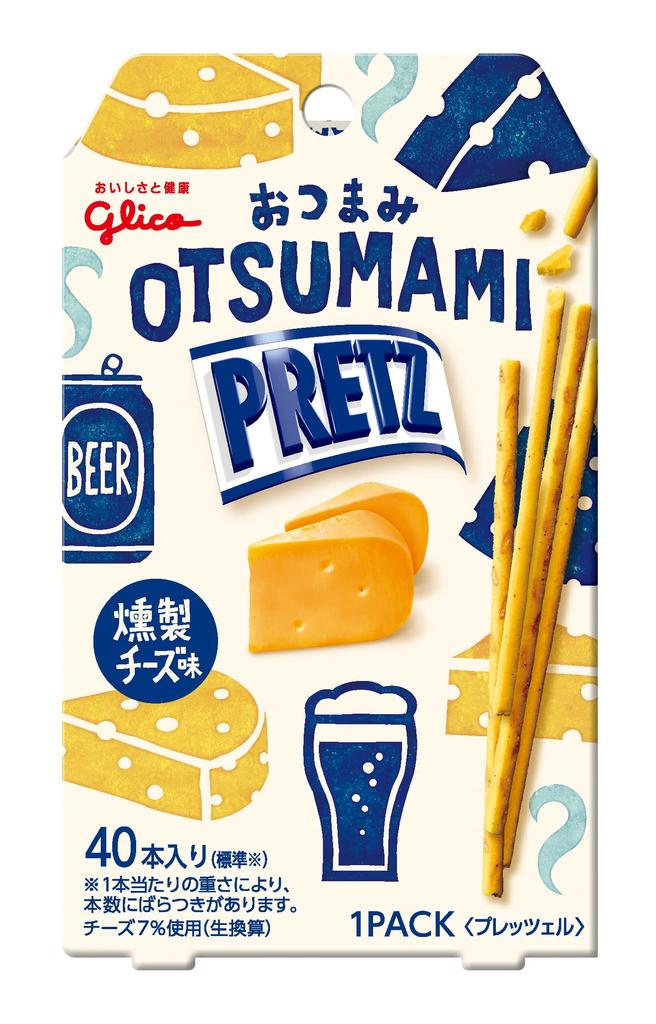 Pretz Snack Pretz Smoked Cheese Flavor 24g Snack Snacks Snacks Pretzels Ezaki Glico pretz smoked cheese
