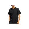 Originals Back Brand Logo Printing Casual Sports Short Sleeve Couple Style Black Men's HC0169