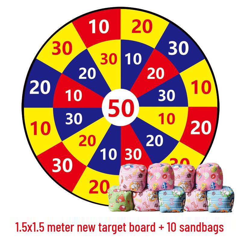 Sandbag Toss Target: Fun Outdoor Game for Kindergarten Team Building