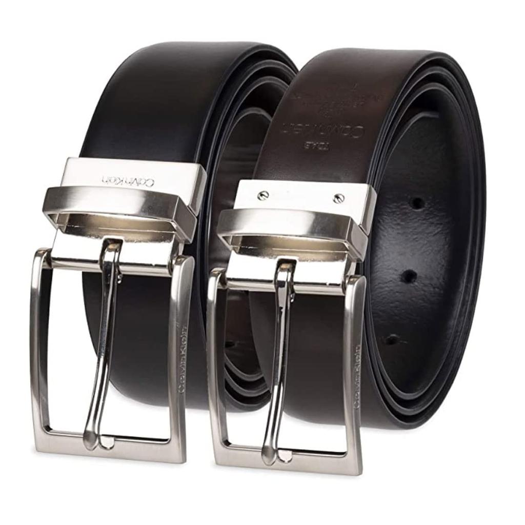 ck ck Leather Belt Business Suit Accessories Reversible 11CK01XZ25 M [Calvin Klein] Men's BLACK/BROWN(014) [Used]