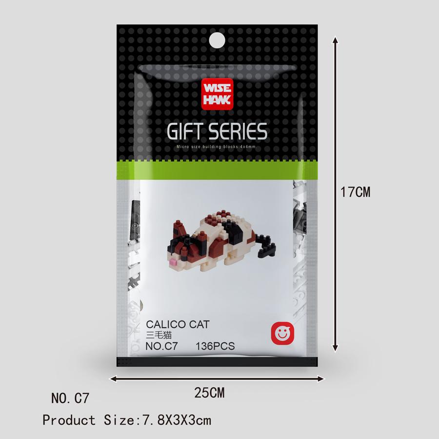 Mini Tiere Mikropartikel Bausteine Diamantsteine Kinderspielzeug Katze Hund Fisch Vögel Modelle Montage Spielzeug Geschenksets