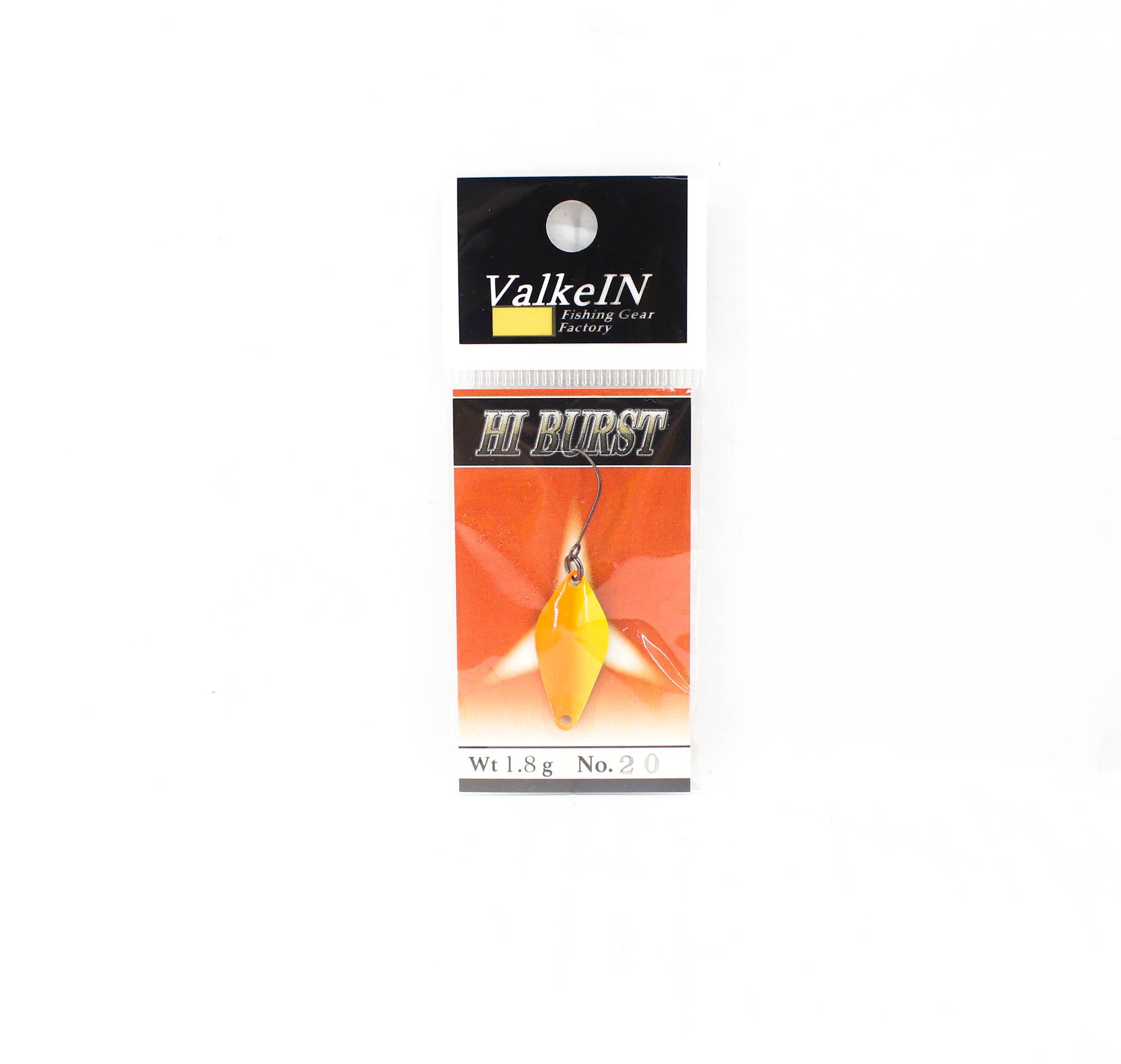 

Valkein Spoon Hi Burst 1.8 grams Sinking Lure No.20 (1792)