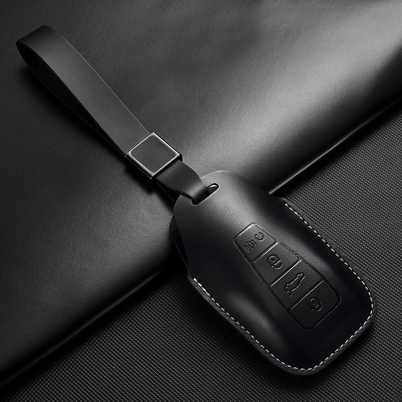 Portachiavi Geely per Emgrand Boyue, Xingyue L, Xingrui, Bin Yue, Bin Rui - Borsa in Pelle con Fibbia Geometrica Pendente
