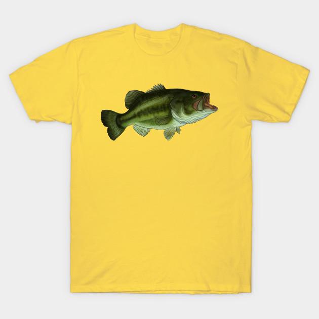 Unisex Fashion TShirt Bass Print TShirt Plus Size S-5XL T-Shirt 100%Cotton Tops O Neck Short Sleeve Tees