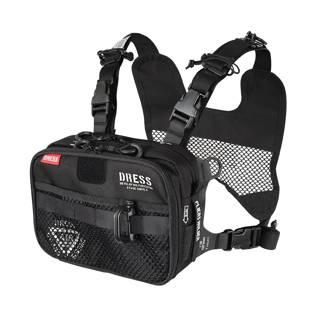 Tactical Chest Fishing Light Game Rod Pliers Large Capacity [DRESS] Bag, Bag, Backpack, Fishing, Ajing, Eging, Holder, Holder,
