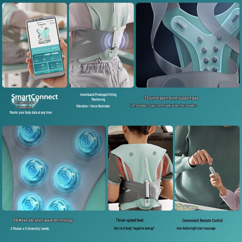 Philips Smart Posture Corrector Back Massager CN plug (adapter included)