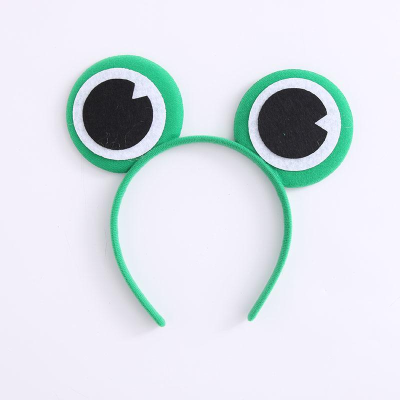 Custom Fairy Tale Frog Prince Hairband for Kids and Adults Cute Halloween Carnival Party Costume Accessory