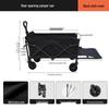Zhi Shi Foldable Outdoor Camping Wagon with Rear Door