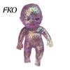Babies Stress Relief Toy Glitter Toy, Clear Baby Doll Squeeze Soft Stretchy Sensory Fidget Relaxing Gift for Adults Kids, Party Favors Adult Hand Ball
