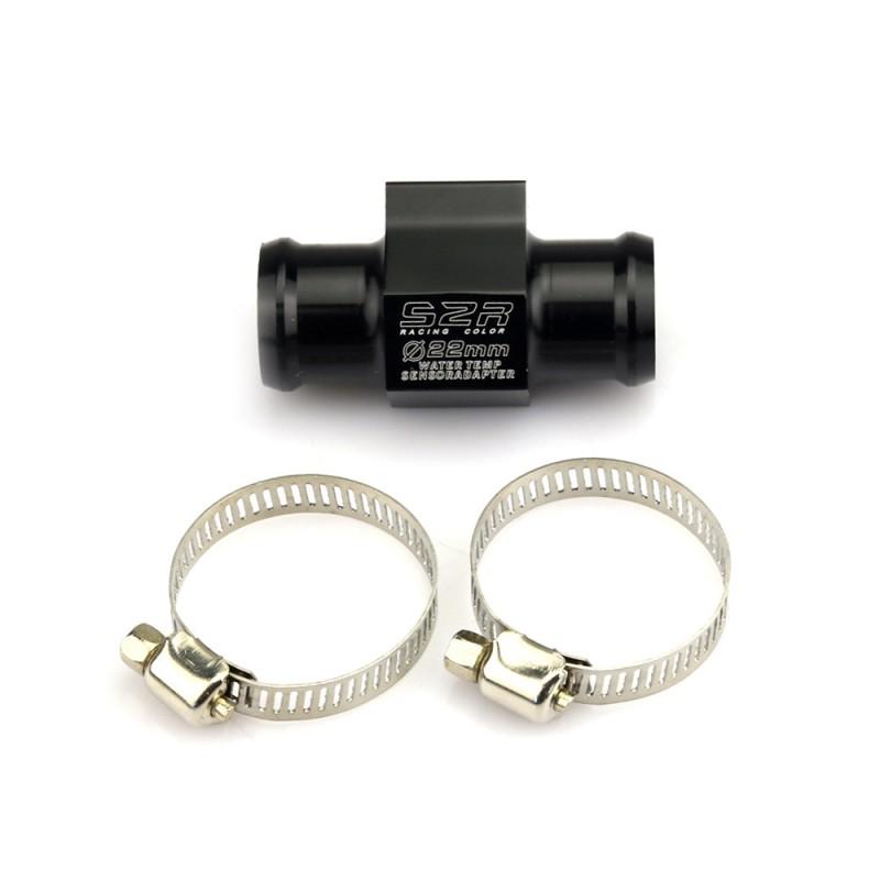 Universal Motorcycle Water Temperature Gauge Sensor Adapter Radiator Hose 22mm Thread Compatible With Yamaha Honda