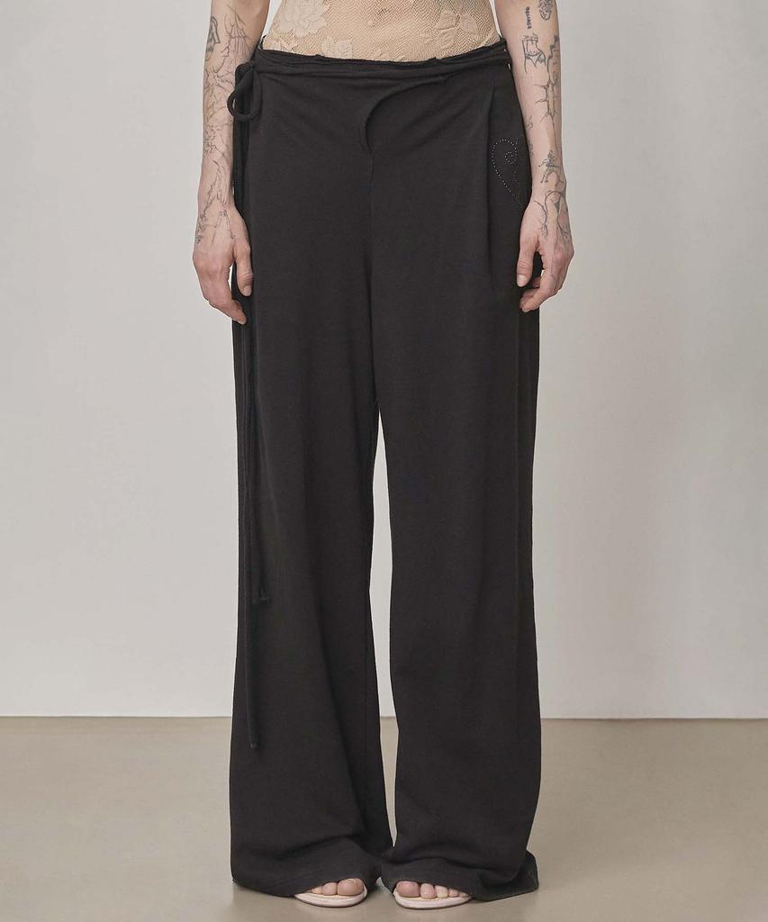 SCULPTOR Wrap Sweatpants Black