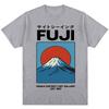 Japanese Style Fuji Osaka T Shirt Men Women Fashion Vintage T-shirts Oversized Cotton Novelty T Shirts Streetwear Gifts