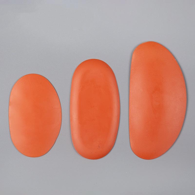 

Pottery Tools Set of 3 Pieces Of Silicone Film Colored Clay Diy Scraper Handmade Clay Sculpture Supplies