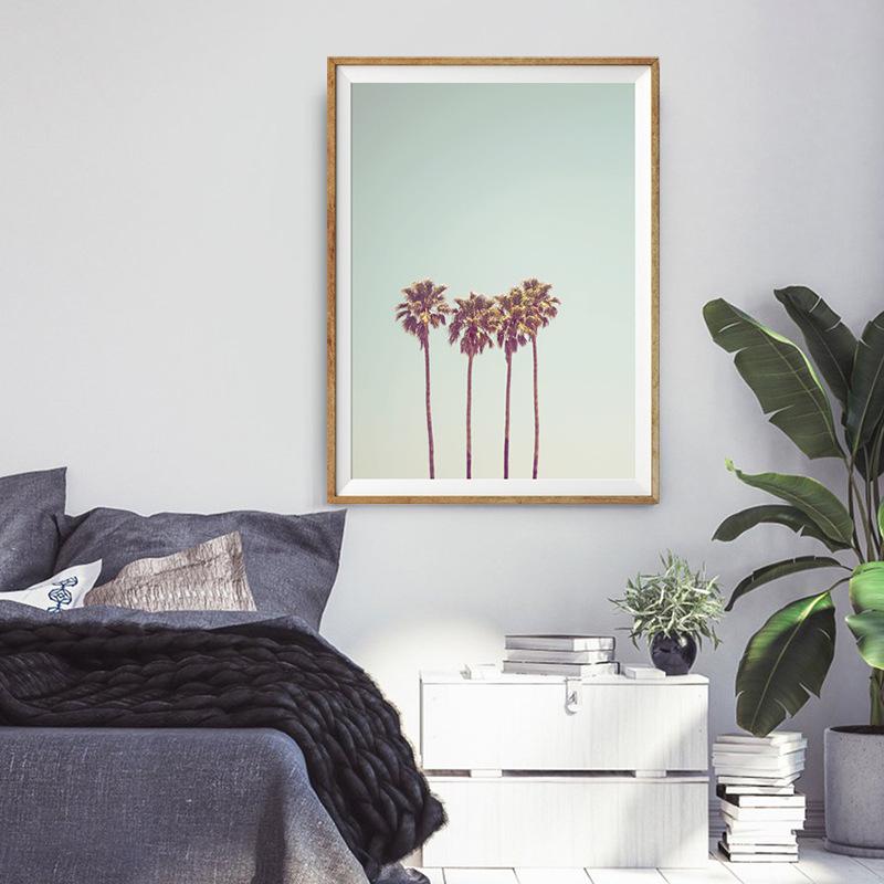 

Новый скандинавский современный простой деревенский пейзаж серфинг пляж гостиная спальня декоративная живопись диван задняя стенка фреска искусство 21*30cm